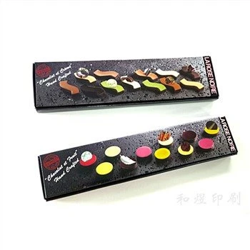 Caixa de cartró de xocolata