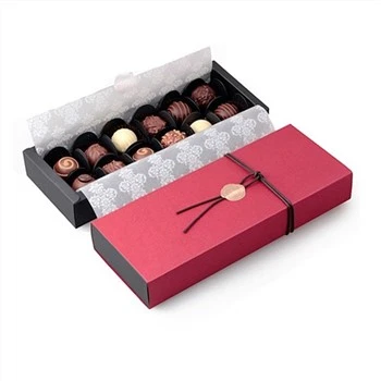Caixa de paper de xocolata