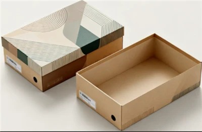 Materials adequats per a la caixa de sabates d'embolcall de regal
